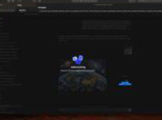 A screenshot of the chat dimmed under a drop overlay that reads Add anything